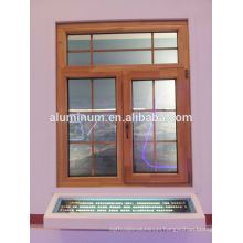 china aluminum side-open wood-window
